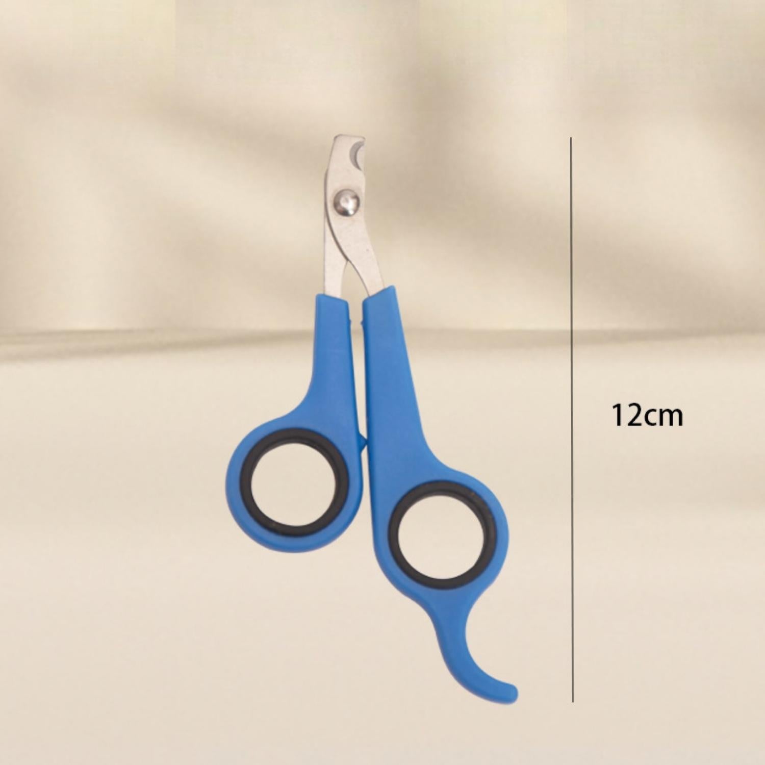 Purrfect Dieren Nagelknippers kleine blauwe huisdier clipper met haak handvat